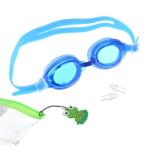 Набор д/плавания очки детские ПВХ синие Силопро/107-003 (м)